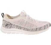 Zapatillas skechers pure flex - pulse mujer blanco-negro