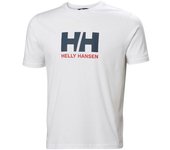 Camiseta helly hansen hh logo t-shirt 3.0 hombre blanco