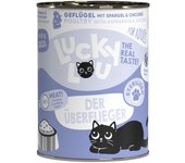 Lucky Lou Sterilised 6 x 400 g comida húmeda para gatos - Ave