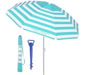 LOLAhome Sombrilla playa 180 cm antiviento y UPF+50