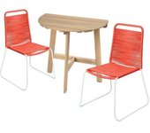 LOLAhome Conjunto de jardín Antea coral