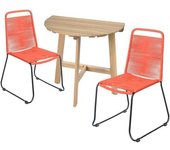 LOLAhome Conjunto de jardín Antea coral