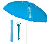 LOLAhome Sombrilla playa 220 cm antiviento y UPF+50