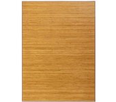 LOLAhome Alfombra salón de bambú natural de 300x200 cm