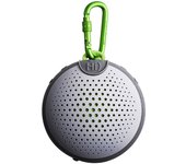 Boompods Aquablaster Altavoz Bluetooth Impermeable con Mosquetón 8W Gris/Verde