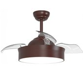 Ventilador led con aspas plegables bombay s (24w)