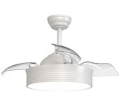 Ventilador led con aspas plegables bombay s (24w)