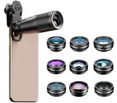 Kit de lente de teléfono 10 en 1 APEXEL