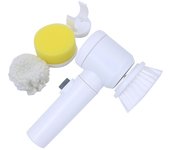 Cepillo de limpieza eléctrico 5-en-1 Magic Battery Powered Scrubber