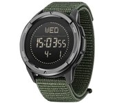 Reloj digital de fibra de carbono ultra delgada ED GE ALPS del Norte Función de edómetro GPS para exteriores