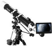 Telescopio astronómico Electrónico Grabador Ocular Microscopio Eléctrico Espejo IPS Visualización IPS Cámara Astronómica Profesional de Observación Planetaria