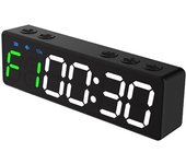 Reloj automático Reloj de espera recargable con cuenta atrás/up portátil con espalda magnética para entrenamiento de gimnasia en casa