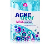 Set duo, dermacol, acne clear, anti-acnee, cream mask, for face, 2 pcs, 8 g