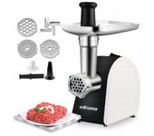 Picadora de carne edihome lh-322 2200w 3 tipos de cuchillas y accesorios