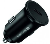 Swissten 20118100 cargador de dispositivo móvil Universal Negro Encendedor de cigarrillos Carga rápida Auto