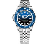 Bobroff Tabarca - Reloj de Hombre automático Diver Profesional de Buceo, 1000 m, Azul, 44MM, válvula de Helio BF0003iba-BFSTJ