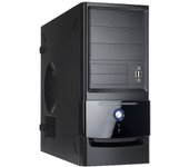 In Win C645 Midi-Tower Negro 400 W - Caja de Ordenador (Midi-Tower, PC, SECC, Negro, ATX,Micro ATX, Hogar/Oficina)