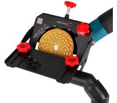 Distar Liner - Adaptador para amoladora angular, accesorio de rectificado preciso, guía de deslizamiento para acabados controlados en superficies planas y cantos