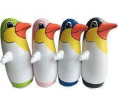 Creaciones Llopis PINGÜINO Hinchable BALANCIN 45CM 4 Col. 8422802600455 Brazaletes y flotadores, Adultos Unisex, Multicolor (Multicolor), Talla Única, [Modelo Surtido], 1 Unidad