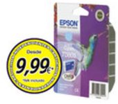 Epson C13T08054011 - Cartucho de tinta, 1 unidad, color cian claro válido para los modelos Stylus Photo RX685, PX810FW, PX710W, PX700W, PX650, P50 y otros, Ya disponible en Amazon Dash Replenishment