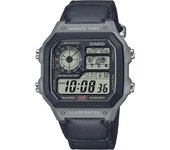 Reloj de pulsera CASIO Collection - AE-1200WHUB-8AVEF correa color: Negro Dial LCD Negro Hombre