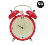 Reloj de Pared de Cristal Despertador