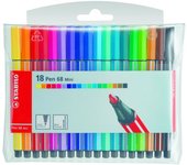 STABILO Pen 68 Mini rotulador Multicolor 20 pieza(s)