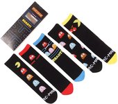 Pac-man pack de 5 pares de calcetines l-xl