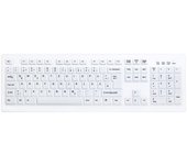 Teclado active key ak - c8100f - uvs - w - sp blanco ip68