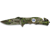 Navaja Albainox Fos. Camo Verde. H: 8