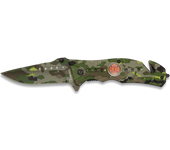 Navaja Albainox Fos. Camo Verde. H: 8