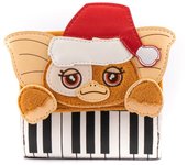 LOUNGEFLY RD-RS471792, Cartera con Cremallera Gizmo Navideño de Gremlins Unisex niños, Color, único