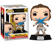 Funko Pop! Star Wars: Star Wars Episode 9- Rey Skywalker with Light Sabers- Figura de Vinilo Coleccionable - Idea de Regalo - Mercancia Oficial - Juguetes para Niños y Adultos - Movies Fans