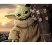 Prime 3D-RD-RS263101 Does Not Apply Puzzle lenticular The Mandalorian Grogu II 500 Piezas, Multicolor, único
