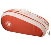 Raquetero de tenis wilson team 6pk roland garros 2025 beige