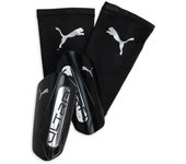 Espinilleras de fútbol puma ultra light sleeve, black hombre