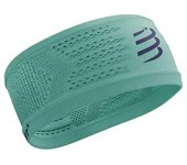Cinta del pelo de running compressport headband on/off azul