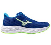 Zapatillas de running mizuno wave sky 8 hombre azul cobalto