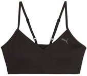 Sujetador deportivo de running puma move yogini negro mujer