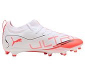 Zapatillas de fútbol sala puma ultra 5 match fg/ag, whi niño
