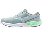 Zapatillas de running mizuno wave revolt 3 mujer gris medio