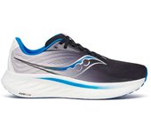 Zapatillas de running saucony ride 18 - negro/skydiver hombre