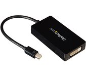 Startech Adaptador Mini DisplayPort a VGA/DVI/HDMI Negro
