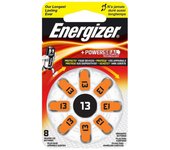 Energizer Powerseal 13 Pilas para Audífono 8 Unidades