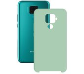 Contact Funda Silk TPU Turquesa para Huawei Mate 30 Lite