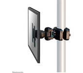 flatscreen pole mount 10-30in tilt rotate swivel. bla ck