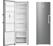 frigorifico una puerta edesa efs-1823 nf ex nofrost e alto 185 cm ancho 59,5 cm inox