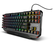 teclado mecanico ozone alpha strike mx red