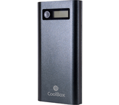 powerbank coolbox 20100mah negro tipo c qc3.0 45w