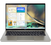 portatil acer spin 5 core i7-1260p 2.1ghz  16gb  1tb ssd  14  tactil  w11